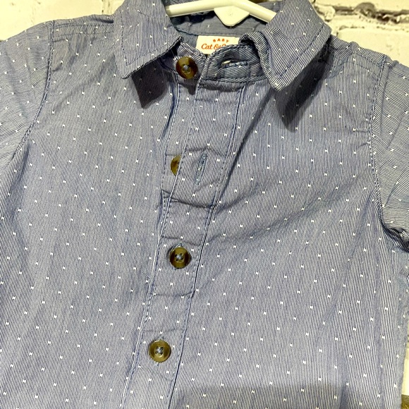 Cat & Jack Other - button-up preppy onesie from Cat & Jack